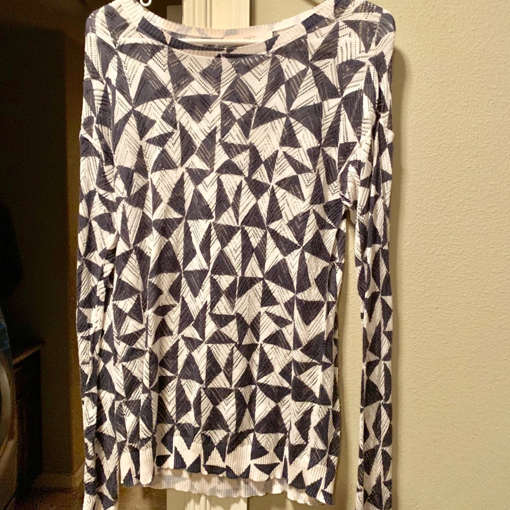 Sheer summer sweater